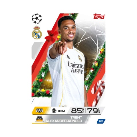 Trent Alexander-Arnold Topps Match Attax 2025/26 Festive Edition