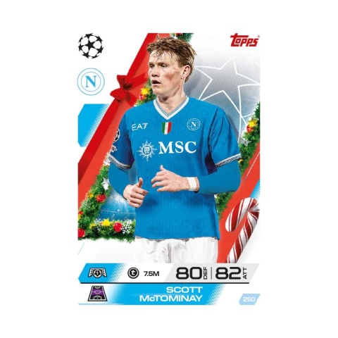 Scott McTominay Topps Match Attax 2025/26 Festive Edition