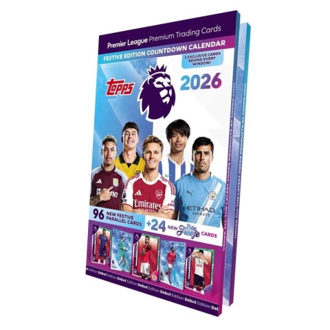 Kalendarz Adwentowy Topps Premier League 2026