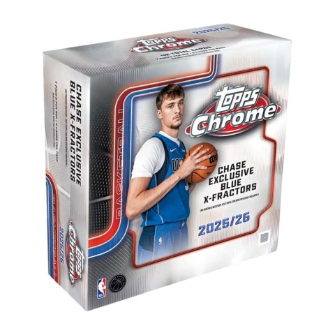 Mega Box Topps Chrome Basketball 2025/26