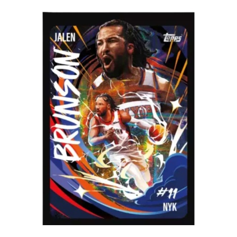 Jalen Brunson Topps Chrome Basketball 2025/26