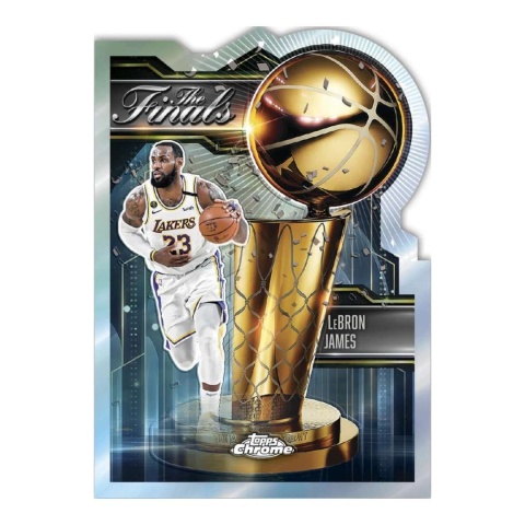 LeBron James The Finals Topps Chrome Basketball 2025/26