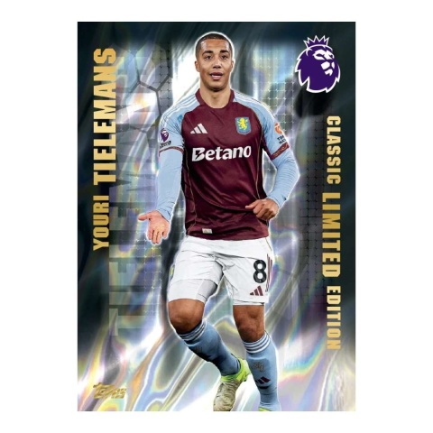 Youri Tielemans Classic Limited Edition Topps Premier League 2026