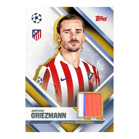 Antoine Griezmann Jersey Card Memorabilia Topps Match Attax 2025/26