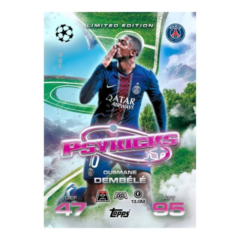 Mega Puszka Psykicks #2 - Topps Match Attax Extra 2025/26 - Karty piłkarskie