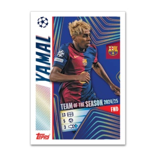 Booster Pack - Topps UEFA Champions League 2025/26 - Naklejki piłkarskie