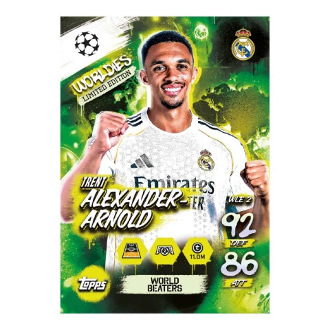 Trent Alexander-Arnold Worldies Limited Edition Centurions GLE3