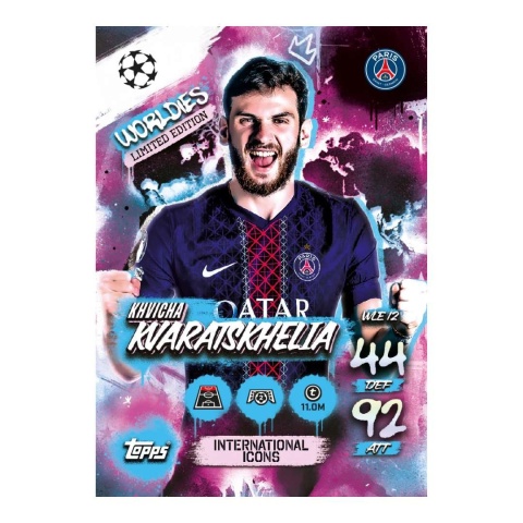 Khvicha Kvaratskhelia Worldies Limited Edition Centurions GLE3
