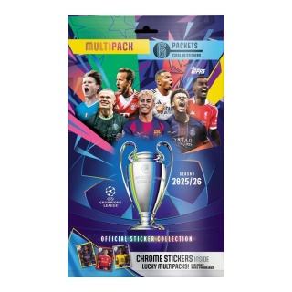 Multipack - Topps UEFA Champions League 2025/26 - Naklejki piłkarskie