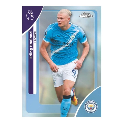 Erling Haaland Topps Chrome Premier League 2026