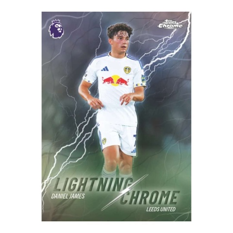 Lightning Chrome Daniel James Topps Chrome Premier League 2026