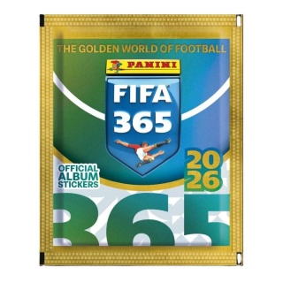 Saszetka - Panini FIFA 365 2026 - Naklejki piłkarskie