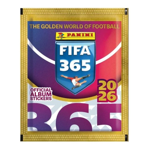 Saszetka - Panini FIFA 365 2026 - Naklejki piłkarskie
