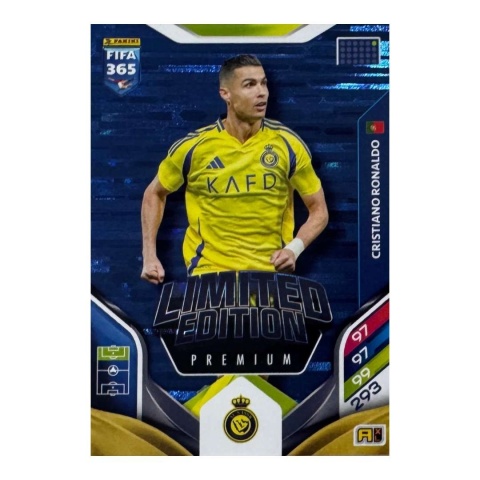Cristiano Ronaldo Limited Edition Premium Panini FIFA 365 Adrenalyn XL 2026