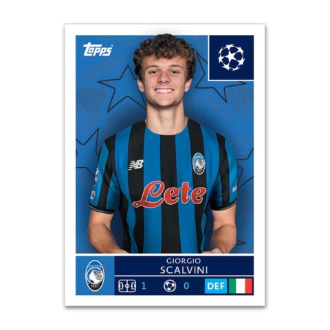 Giorgio Scalvini Naklejka Topps Champions League 2025/2026