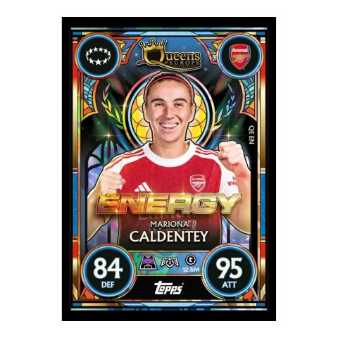 Mariona Caldentey Update Eco Pack Queens of Europe Topps Match Attax 2025-26