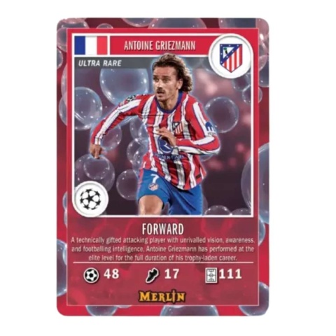 Antoine Griezmann Ultra Rare Topps UCC Merlin 2024/25