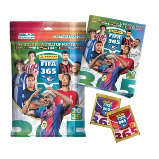 Zestaw startowy - Panini FIFA 365 2026 - Naklejki piłkarskie
