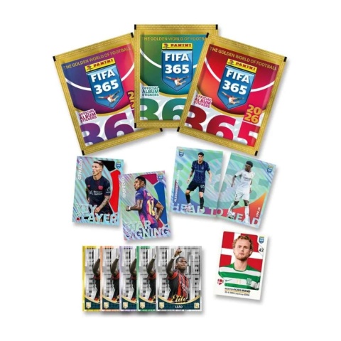 Saszetka - Panini FIFA 365 2026 - Naklejki piłkarskie
