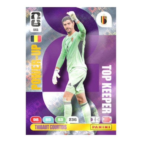 Thibaut Courtois Top Keeper Panini FIFA World Cup 2026