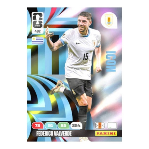 Federico Valverde Icon Panini FIFA World Cup 2026
