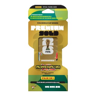 Blister Premium Gold - Panini FIFA World Cup 2026 Adrenalyn XL - Karty piłkarskie