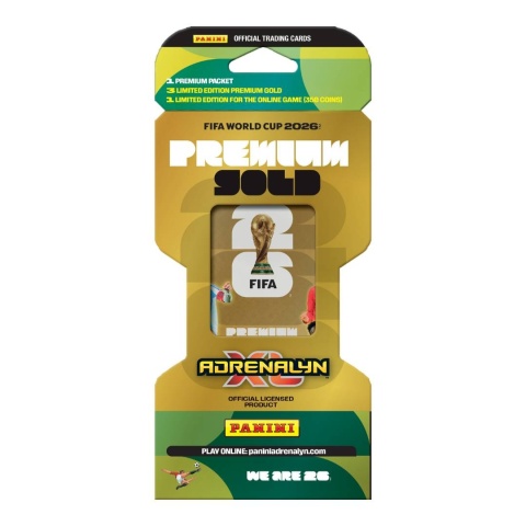 Blister Premium Gold Panini FIFA World Cup 2026