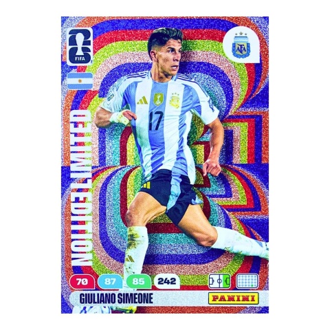 Giuliano Simeone Limited Edition Panini FIFA World Cup 2026