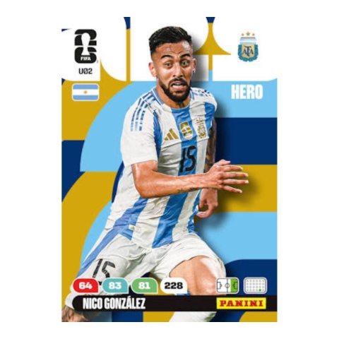 Nico Gonzalez HERO Panini FIFA World Cup 2026