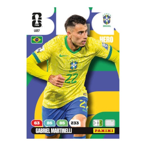 Gabriel Martinelli HERO Panini FIFA World Cup 2026