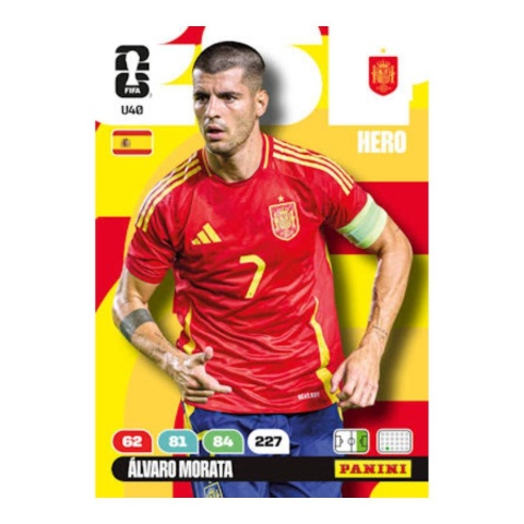 Alvaro Morata HERO Panini FIFA World Cup 2026