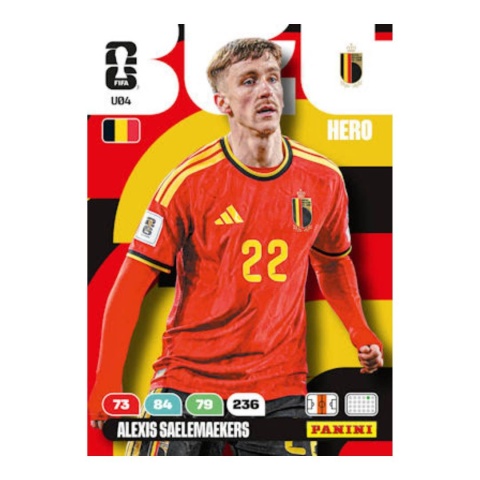 Alexis Saelemaekers HERO Panini FIFA World Cup 2026