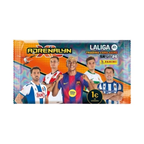 Box 50 saszetek - Panini La Liga Adrenalyn XL 2025-26 - Karty piłkarskie