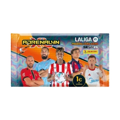 Box 50 saszetek - Panini La Liga Adrenalyn XL 2025-26 - Karty piłkarskie