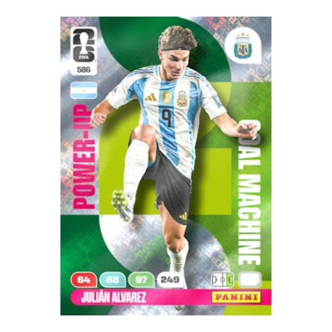 Julian Alvarez Goal Machine Panini FIFA World Cup 2026