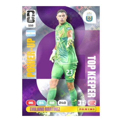 Emiliano Martinez Top Keeper Panini FIFA World Cup 2026