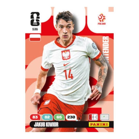 Jakub Kiwior Panini FIFA World Cup 2026