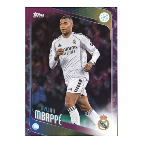 Kylian Mbappe Topps UEFA Club Competitions 2025/26