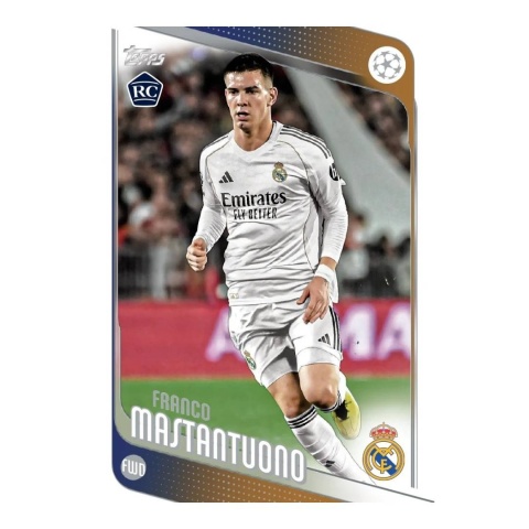 Franco Mastantuono RC Topps UEFA Club Competitions 2025/26
