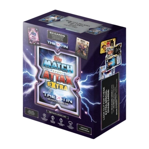 Puszka X Tin - Topps Match Attax Extra 2025/26 - Karty piłkarskie