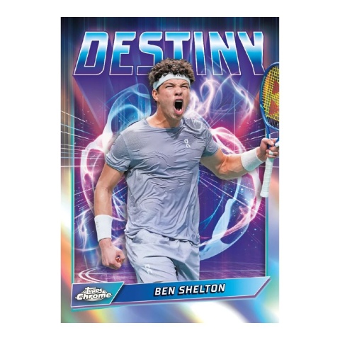Ben Shelton Destiny 2026 Topps Chrome Tennis