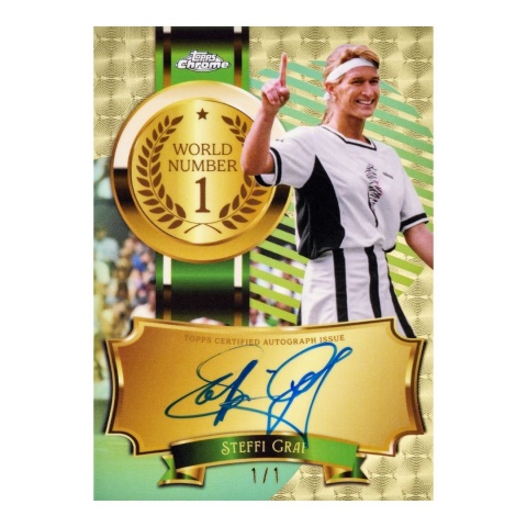 Steffi Graf World Number 1 2026 Topps Chrome Tennis