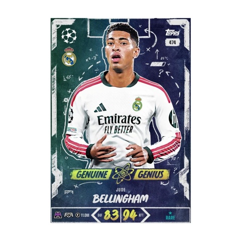 Jude Bellingham Genuine Genius Topps Match Attax 2026/27