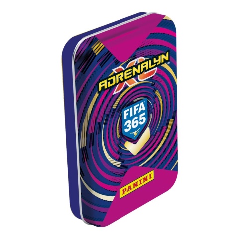 Mini puszka fioletowa Panini FIFA 365 Adrenalyn XL 2027