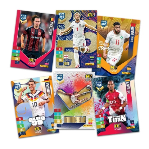 Karty piłkarskie Invincible Panini FIFA 365 Adrenalyn XL 2027