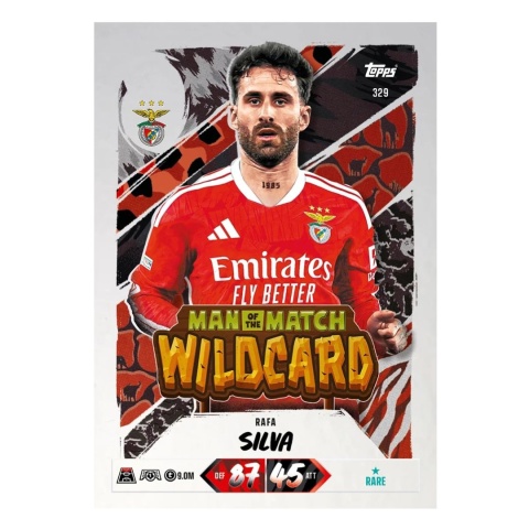 Rafa Silva Wildcard Topps Match Attax 2026/27
