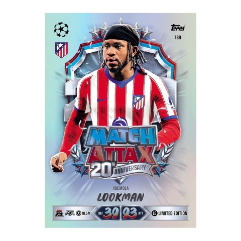 Ademola Lookman Topps Match Attax 2026/27
