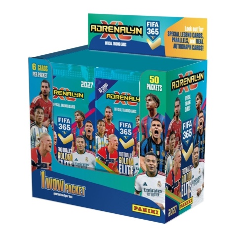Display Box 50 saszetek Panini FIFA 365 Adrenalyn XL 2027