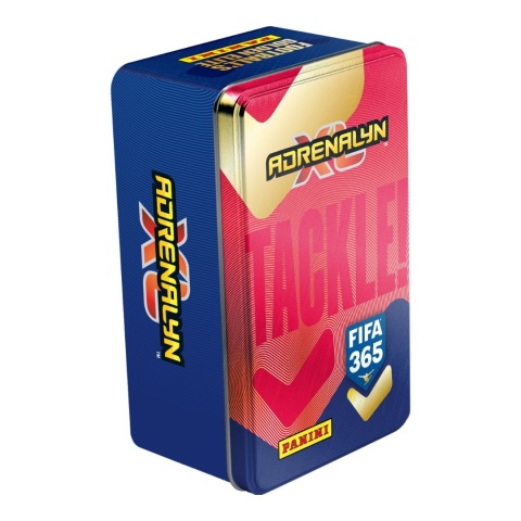 Duża puszka czerwona Panini FIFA 365 Adrenalyn XL 2027