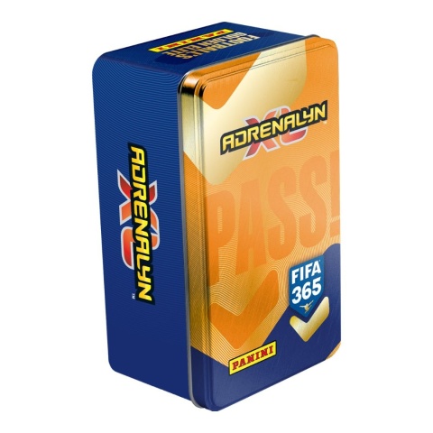 Duża puszka pomarańczowa Panini FIFA 365 Adrenalyn XL 2027